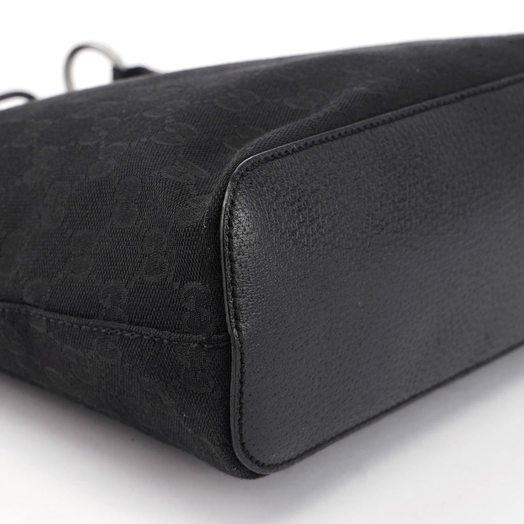 115003 Black GG Shoulder Bag