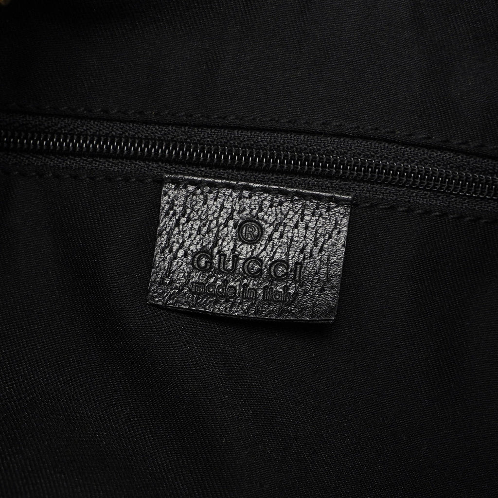115003 Black Leather Shoulder Bag