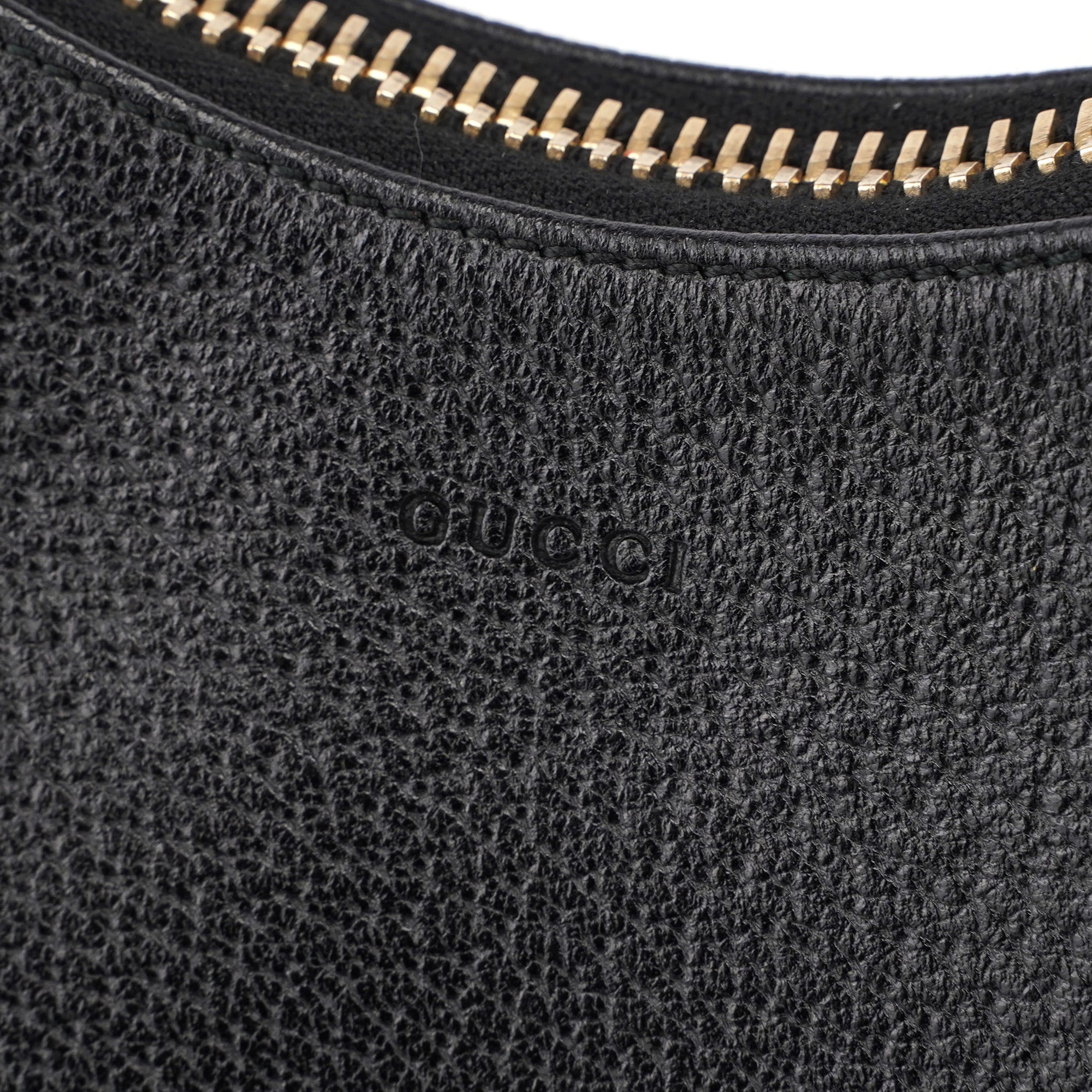 115003 Black Pebble Leather Shoulder Bag