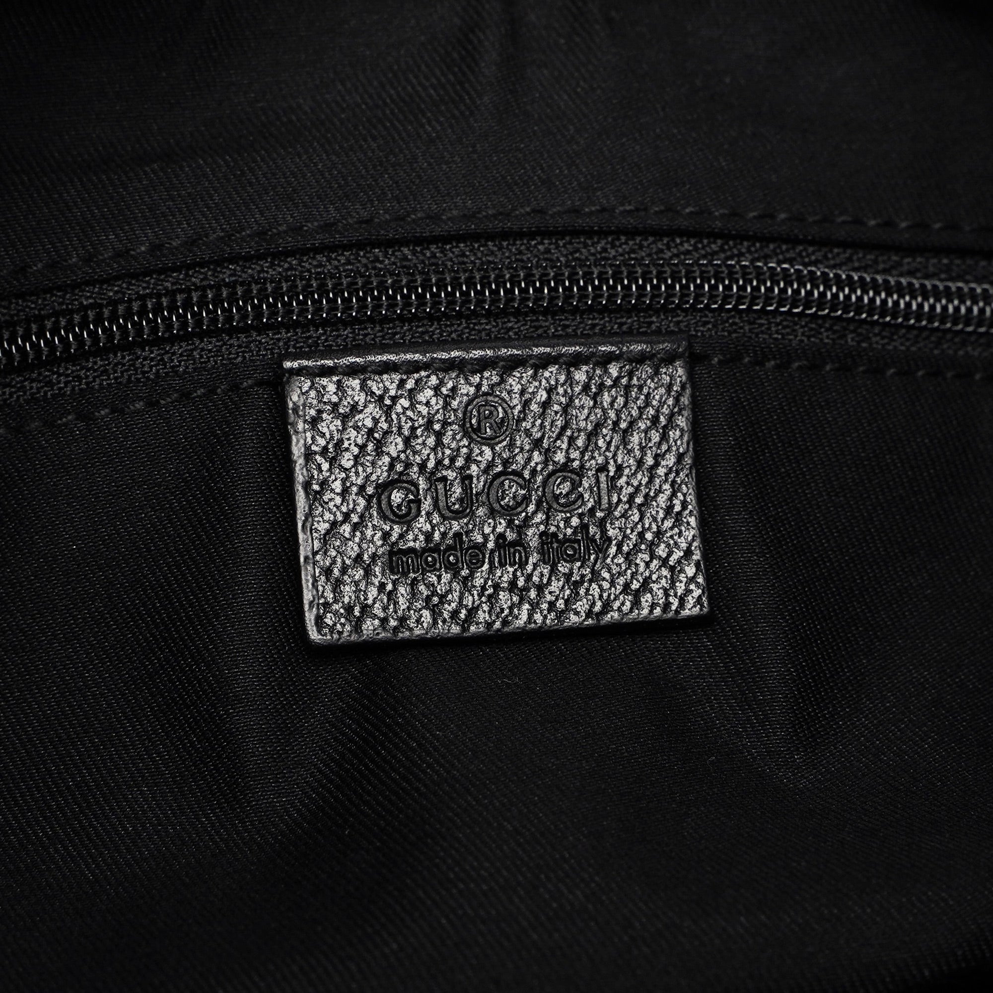 115003 Black Pebble Leather Shoulder Bag