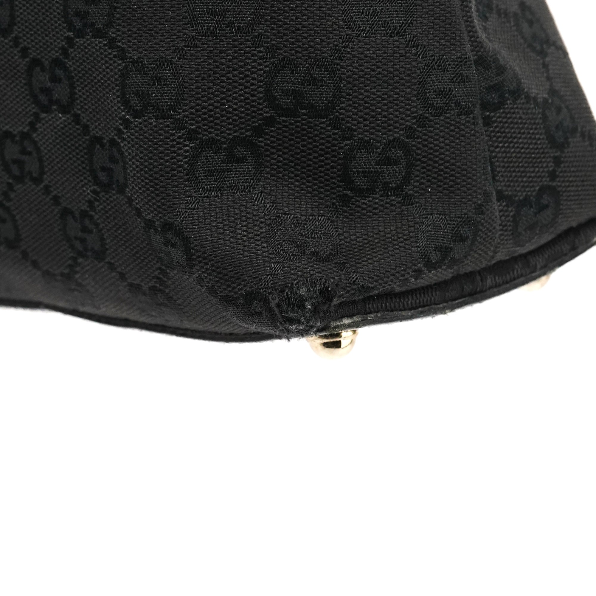 120837 Black GG Canvas Tote Bag