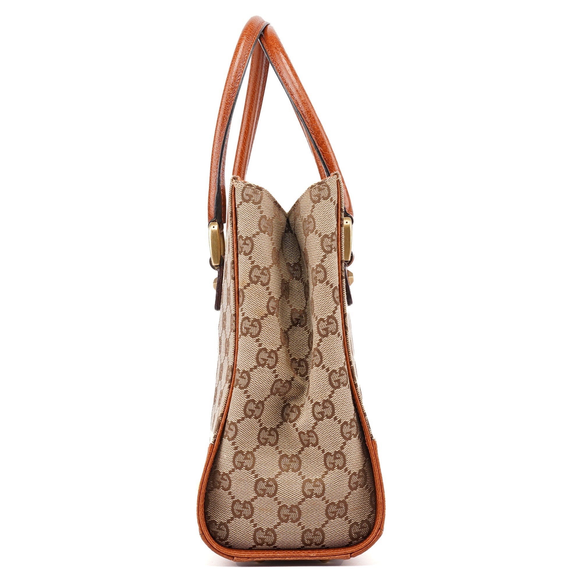 120895 Beige Brown GG Tote Bag