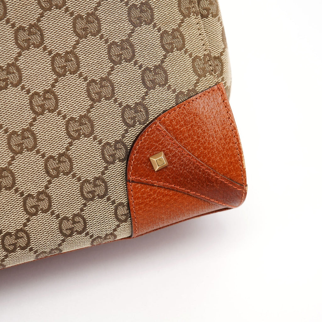 120895 Beige Brown GG Tote Bag