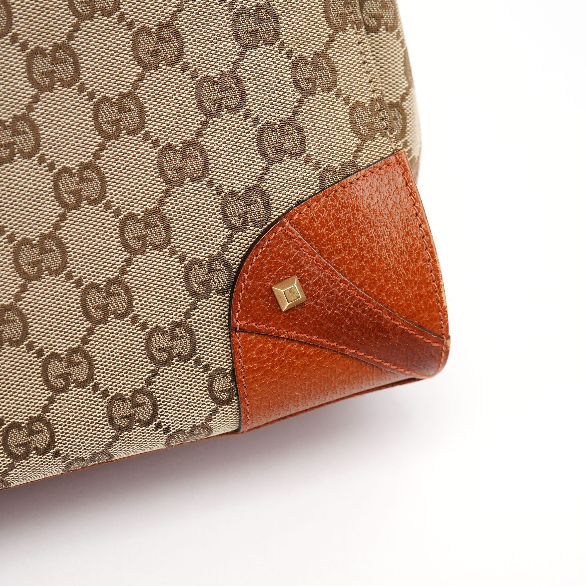 120895 Beige Brown GG Tote Bag