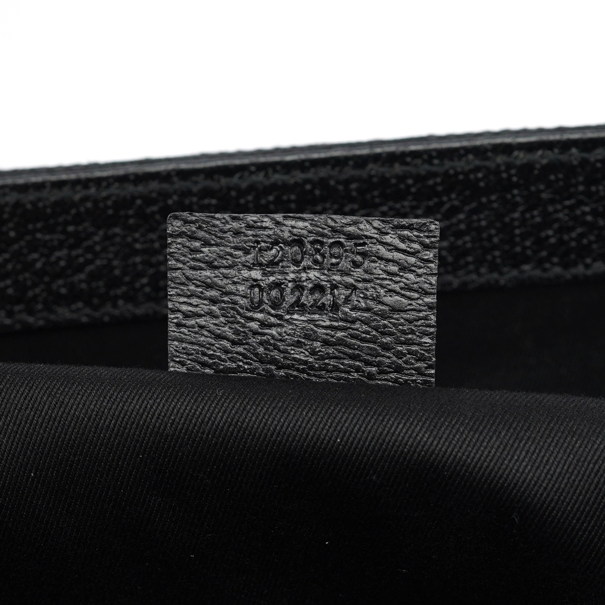 120895 Black GG Tote Bag