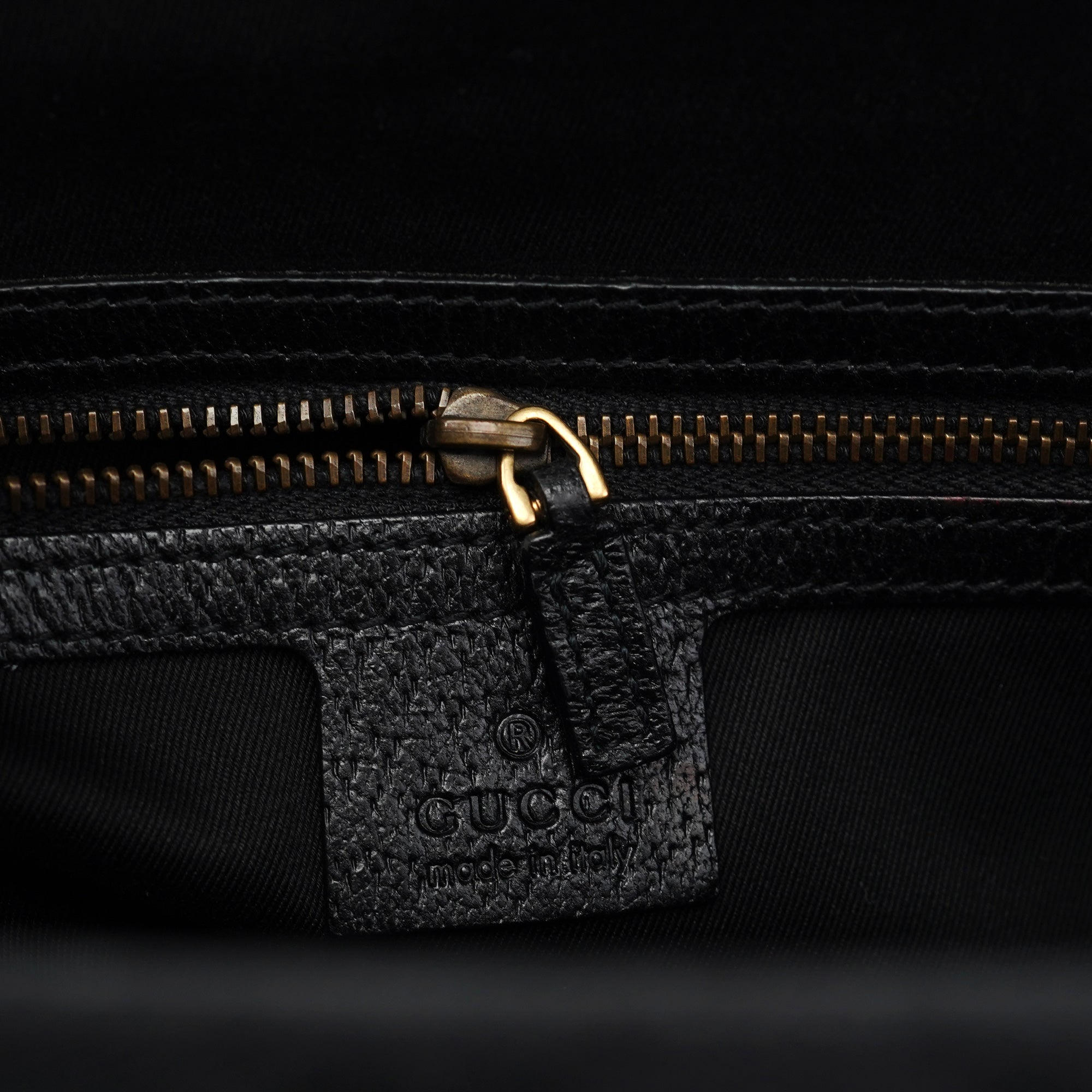 120895 Black GG Tote Bag