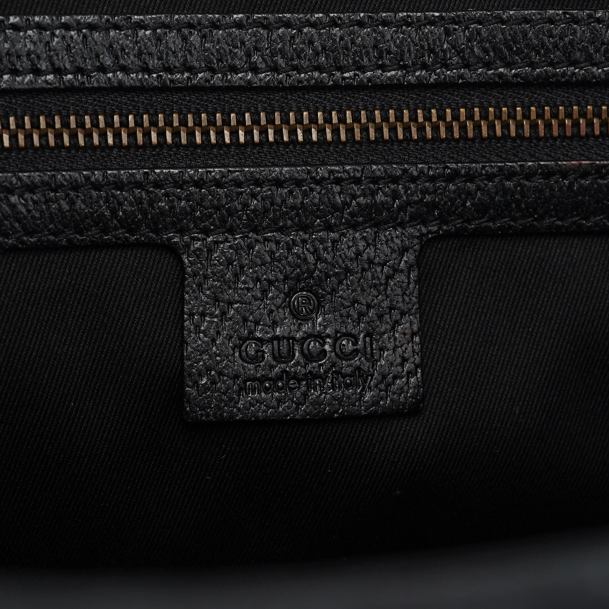 120895 Black GG Tote Bag