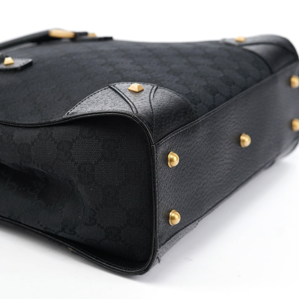 120895 Black GG Tote Bag