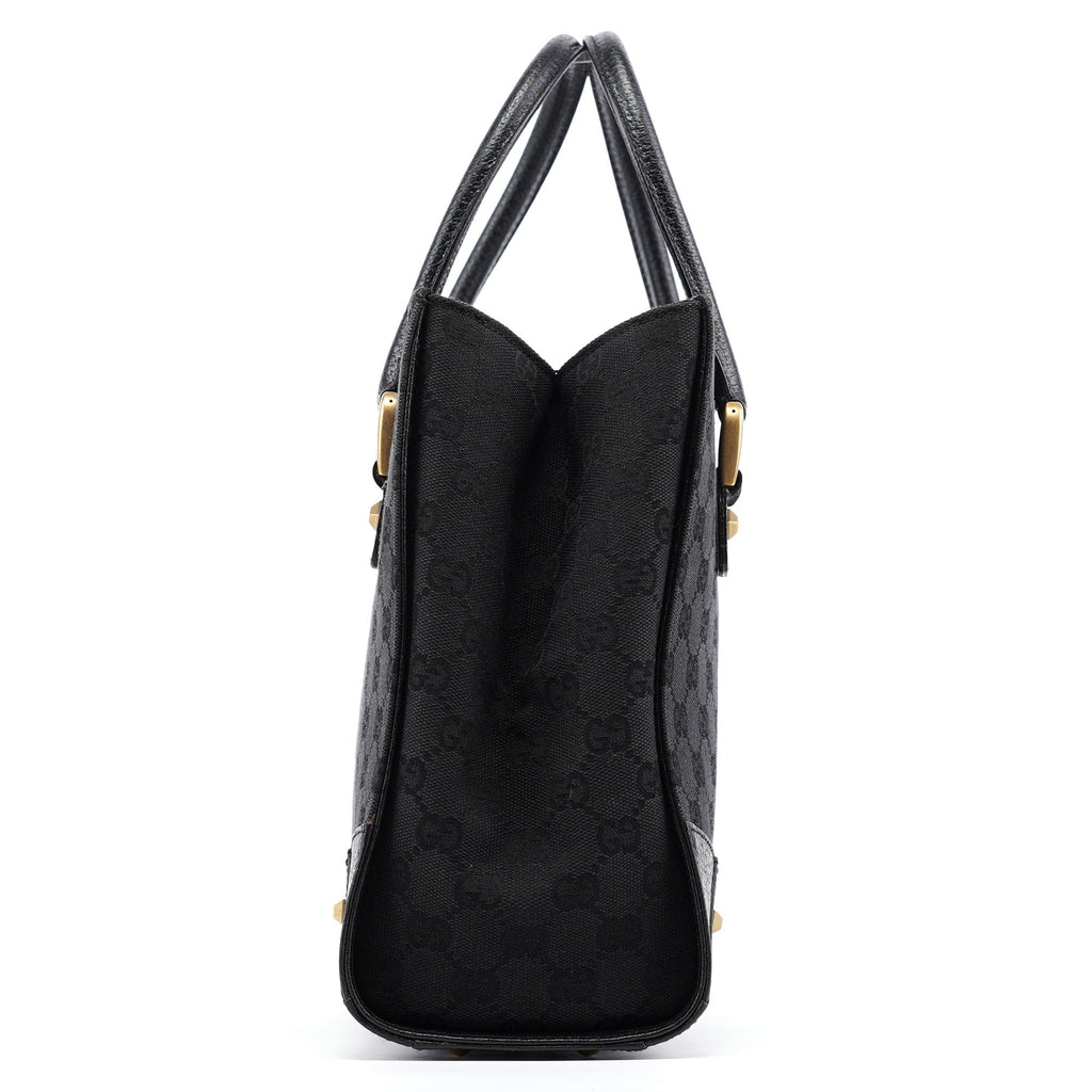120895 Black GG Tote Bag