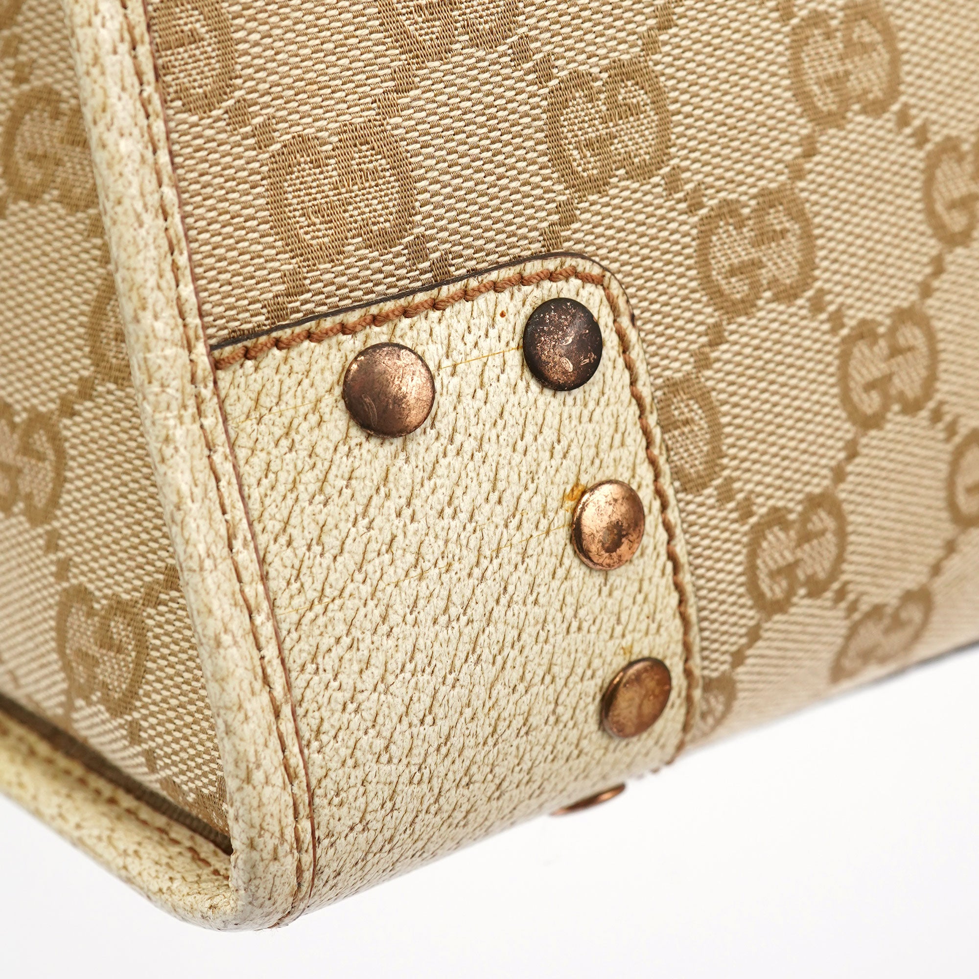 124261 Beige GG Tote Bag