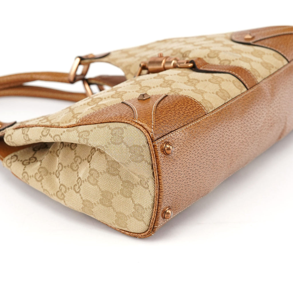 124407 Beige GG Jackie Shoulder Bag