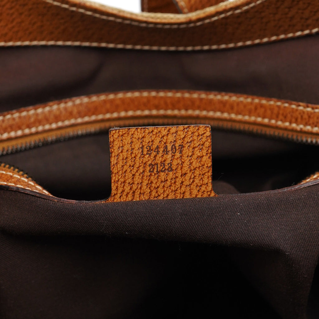 124407 Beige GG Jackie Shoulder Bag
