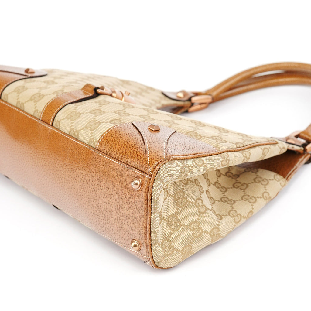 124407 Beige GG Jackie Shoulder Bag