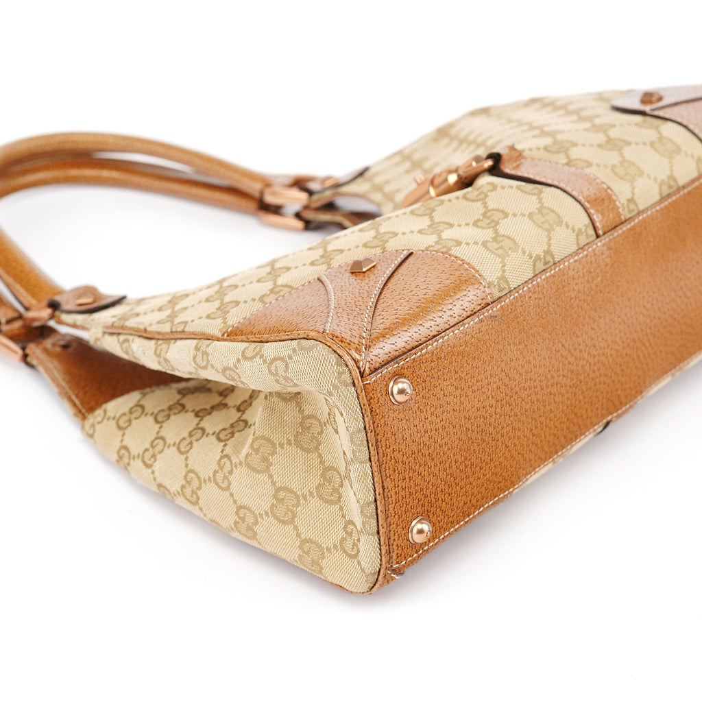 124407 Beige GG Jackie Shoulder Bag