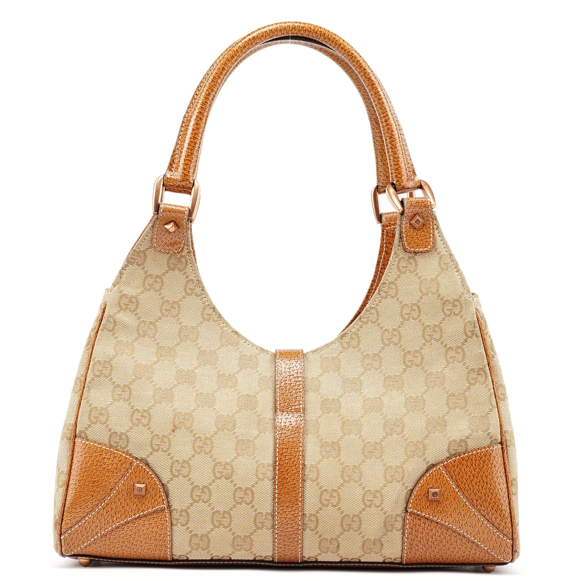 124407 Beige GG Jackie Shoulder Bag
