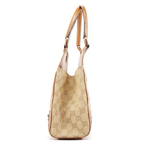 124407 Beige GG Jackie Shoulder Bag