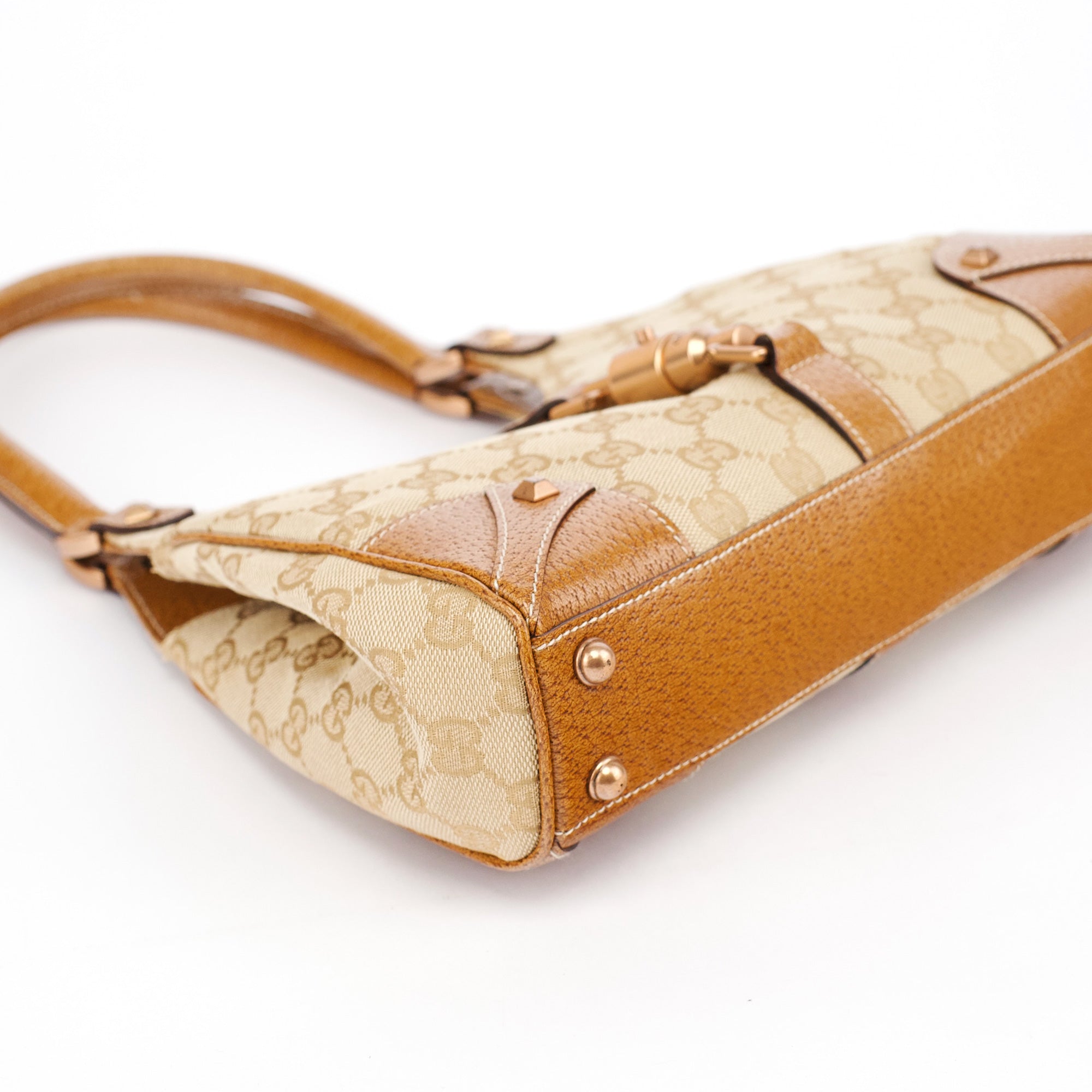 124409 Beige GG Jackie Shoulder Bag