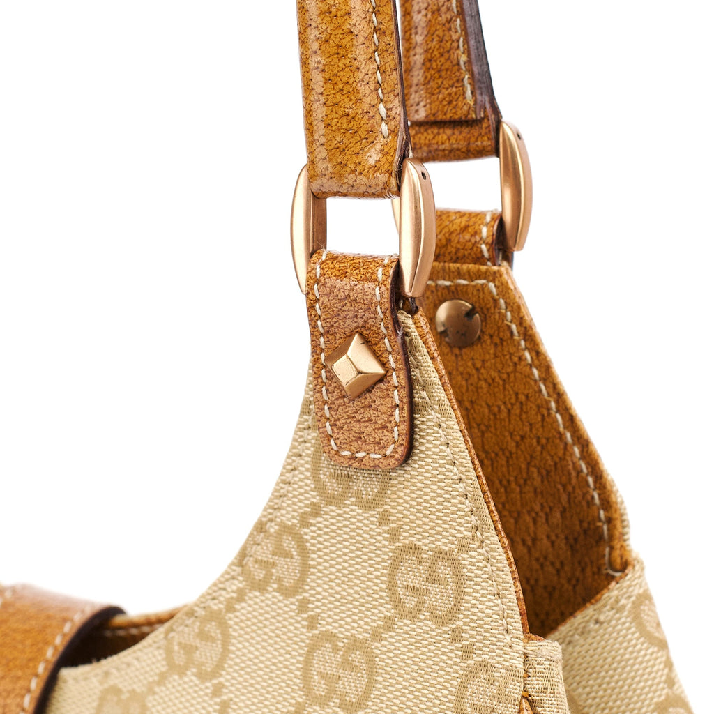 124409 Beige GG Jackie Shoulder Bag