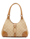 124409 Beige GG Jackie Shoulder Bag