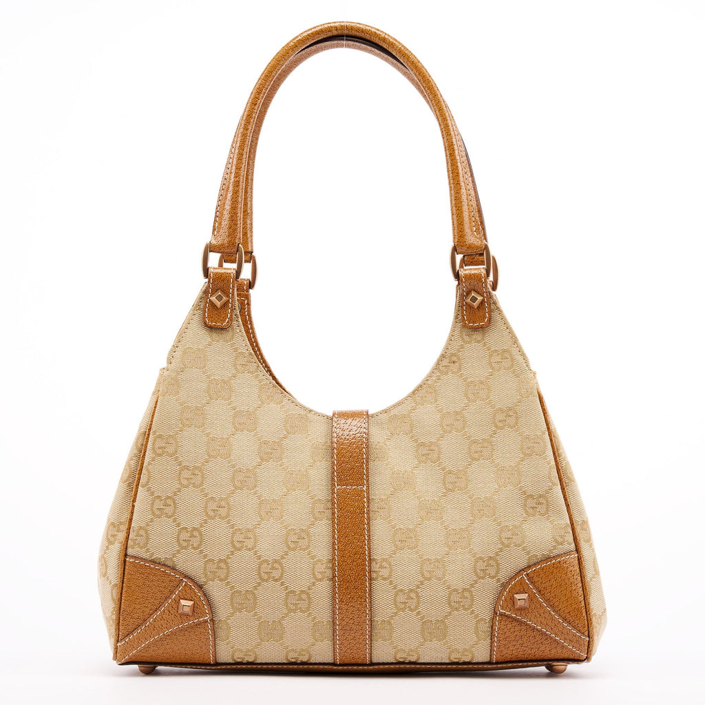 124409 Beige GG Jackie Shoulder Bag