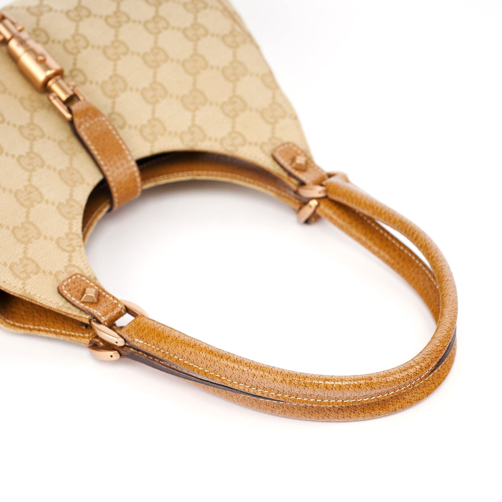 124409 Beige GG Jackie Shoulder Bag