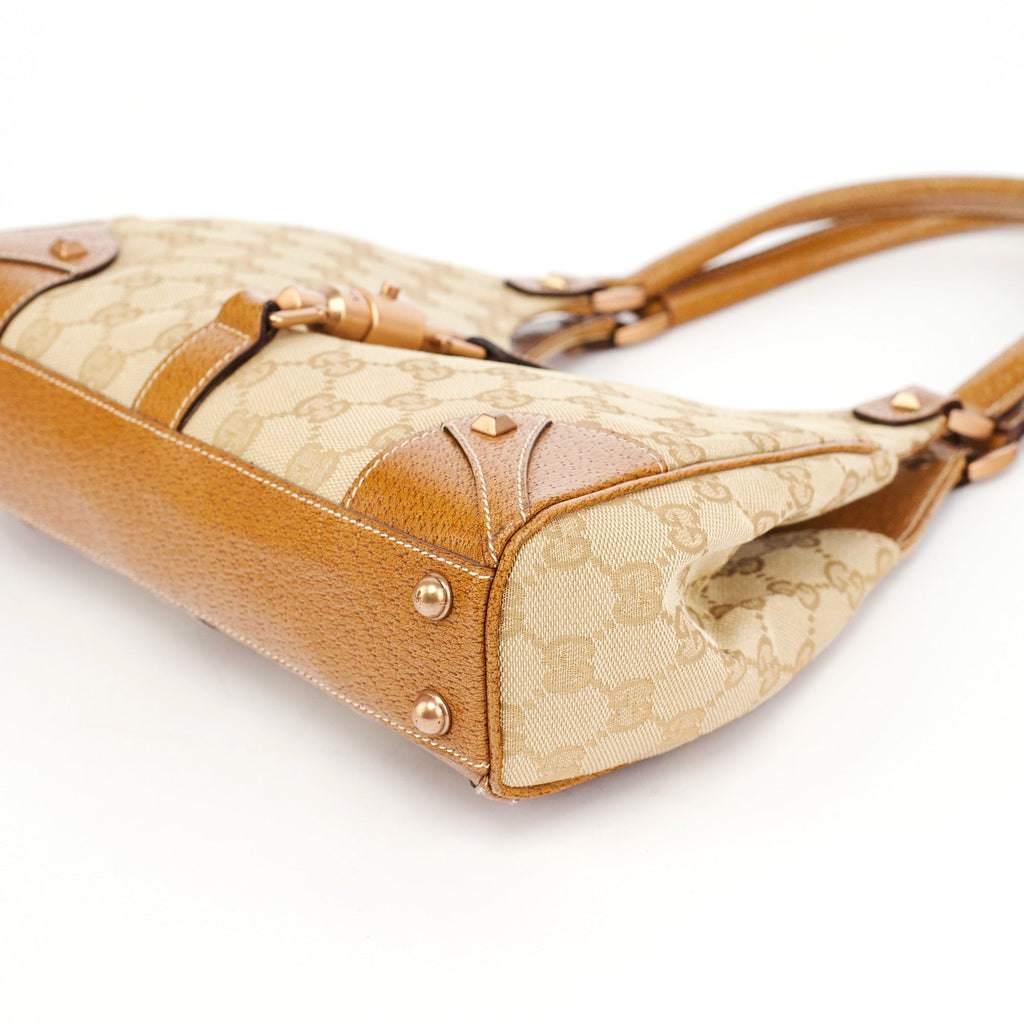 124409 Beige GG Jackie Shoulder Bag