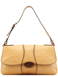 124824 Beige GG Leather Shoulder Bag