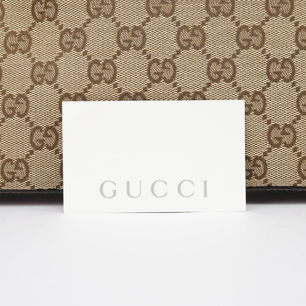 131023 Beige Brown GG Tote Bag