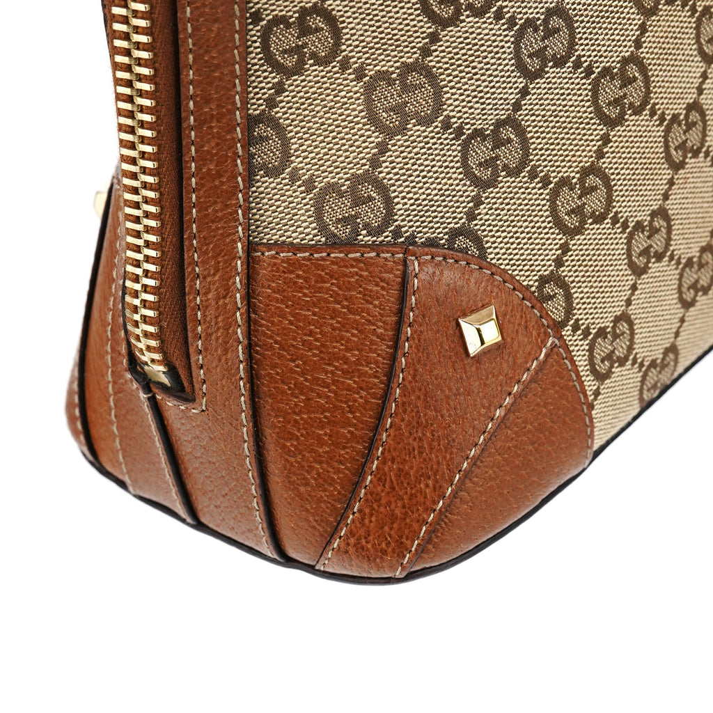 131023 Beige Brown GG Tote Bag