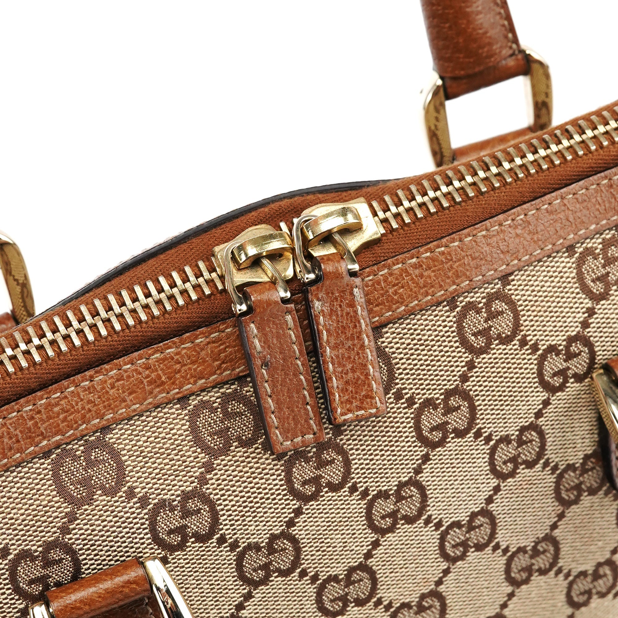 131023 Beige Brown GG Tote Bag