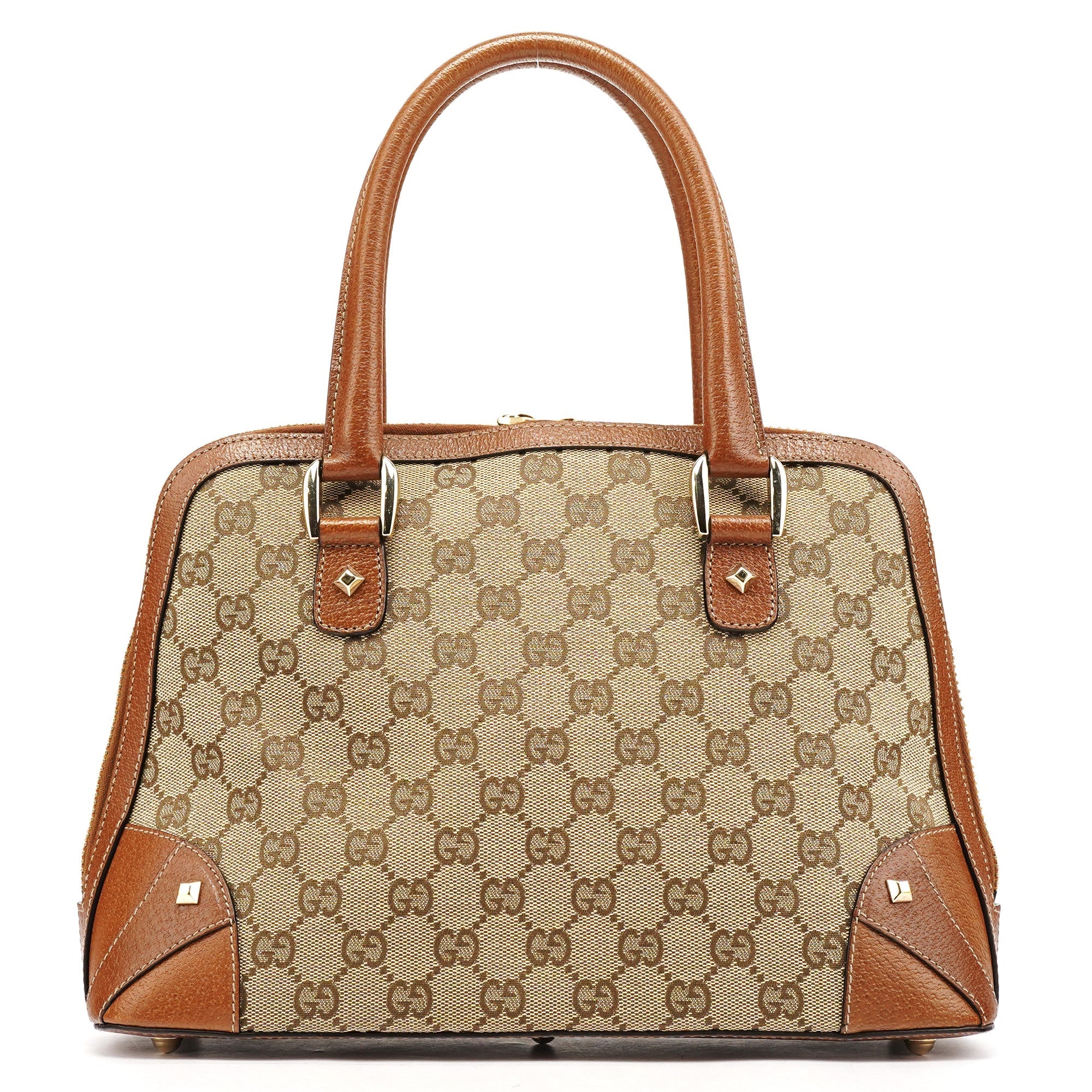 131023 Beige Brown GG Tote Bag