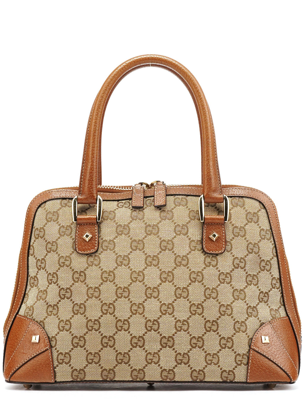 131023 Beige Brown GG Tote Bag