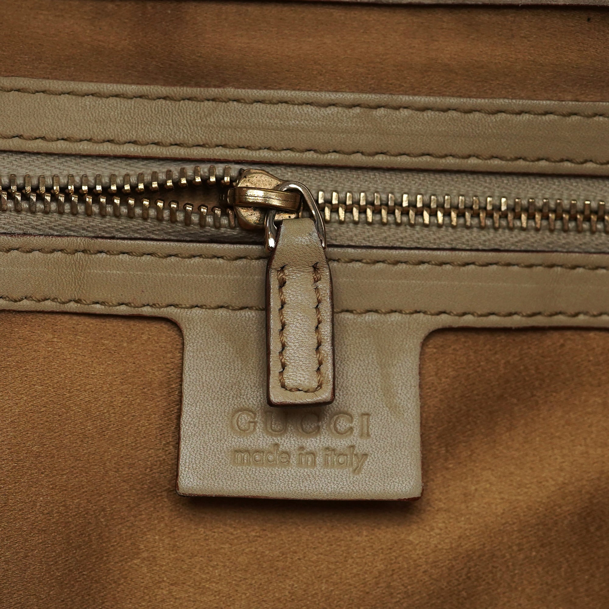 140040 Beige Canvas Sequin Jackie Shoulder Bag