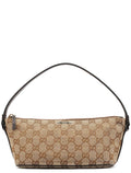 141809 Beige Brown GG Boat Pochette