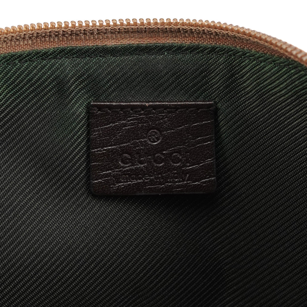 141809 Beige Brown GG Boat Pochette