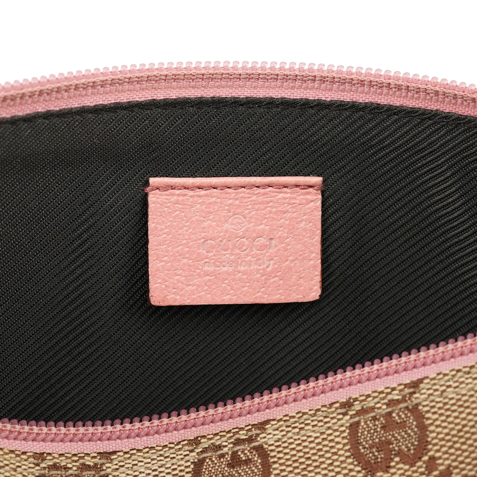 141809 Beige GG Boat Pochette