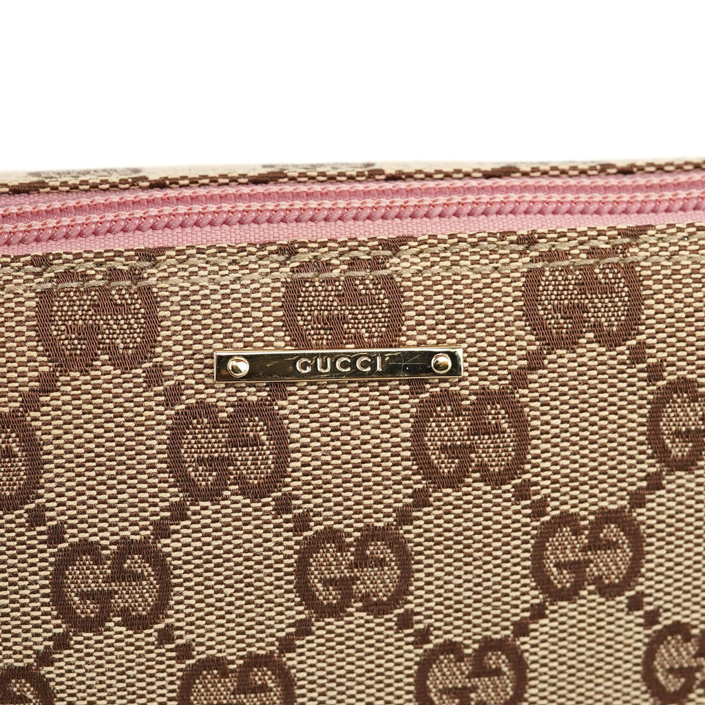 141809 Beige GG Boat Pochette