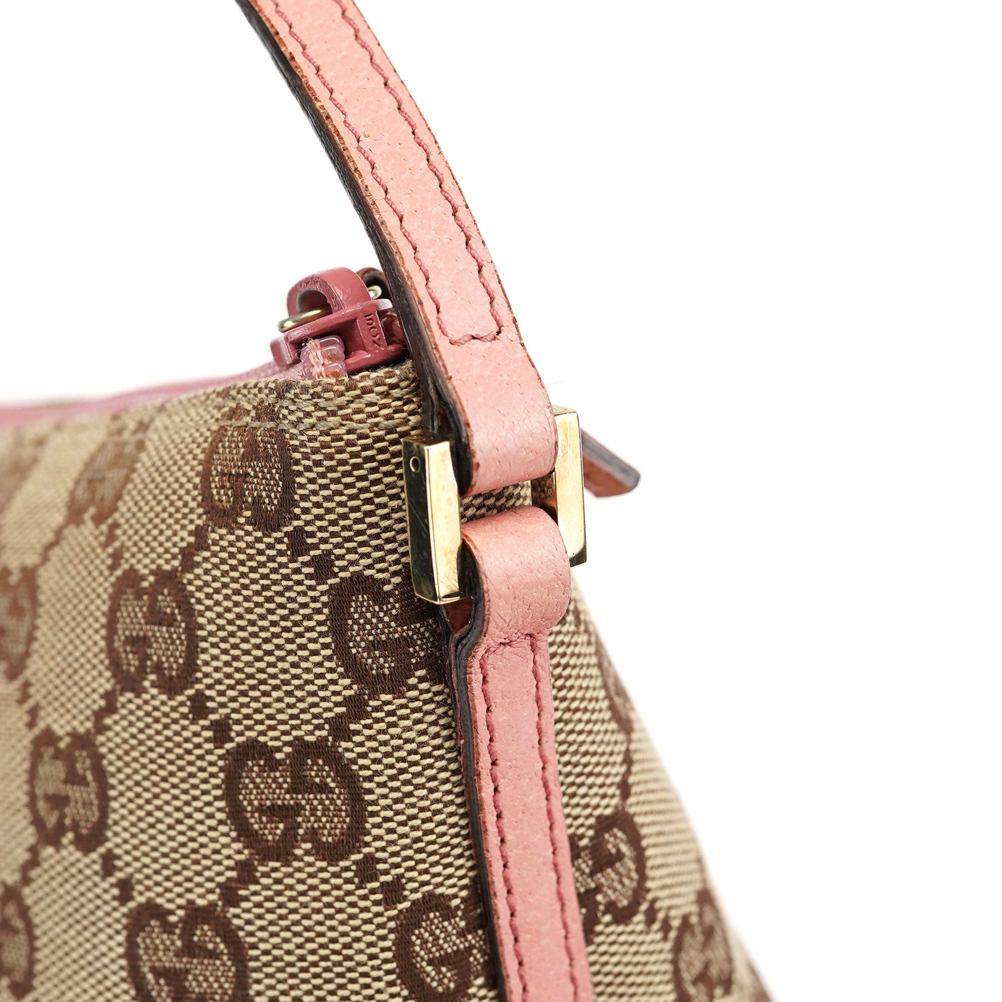 141809 Beige GG Boat Pochette