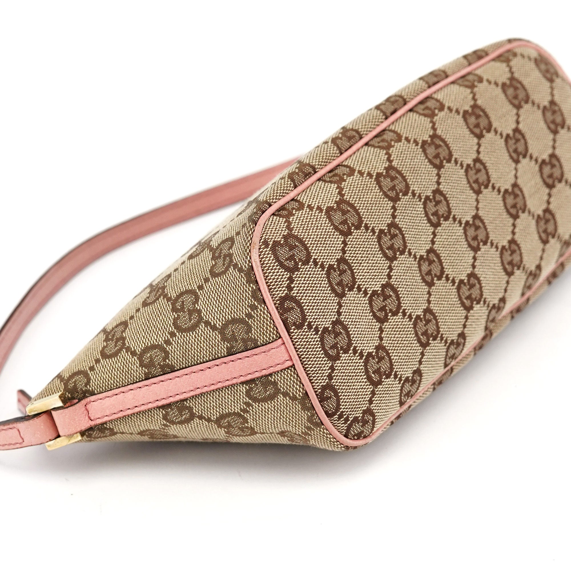 141809 Beige GG Boat Pochette