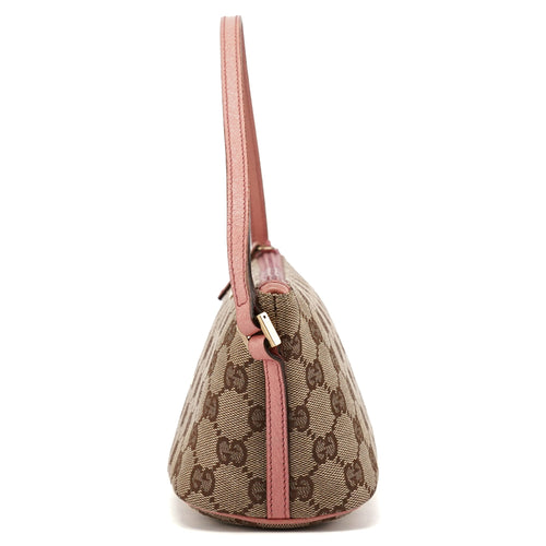 141809 Beige GG Boat Pochette