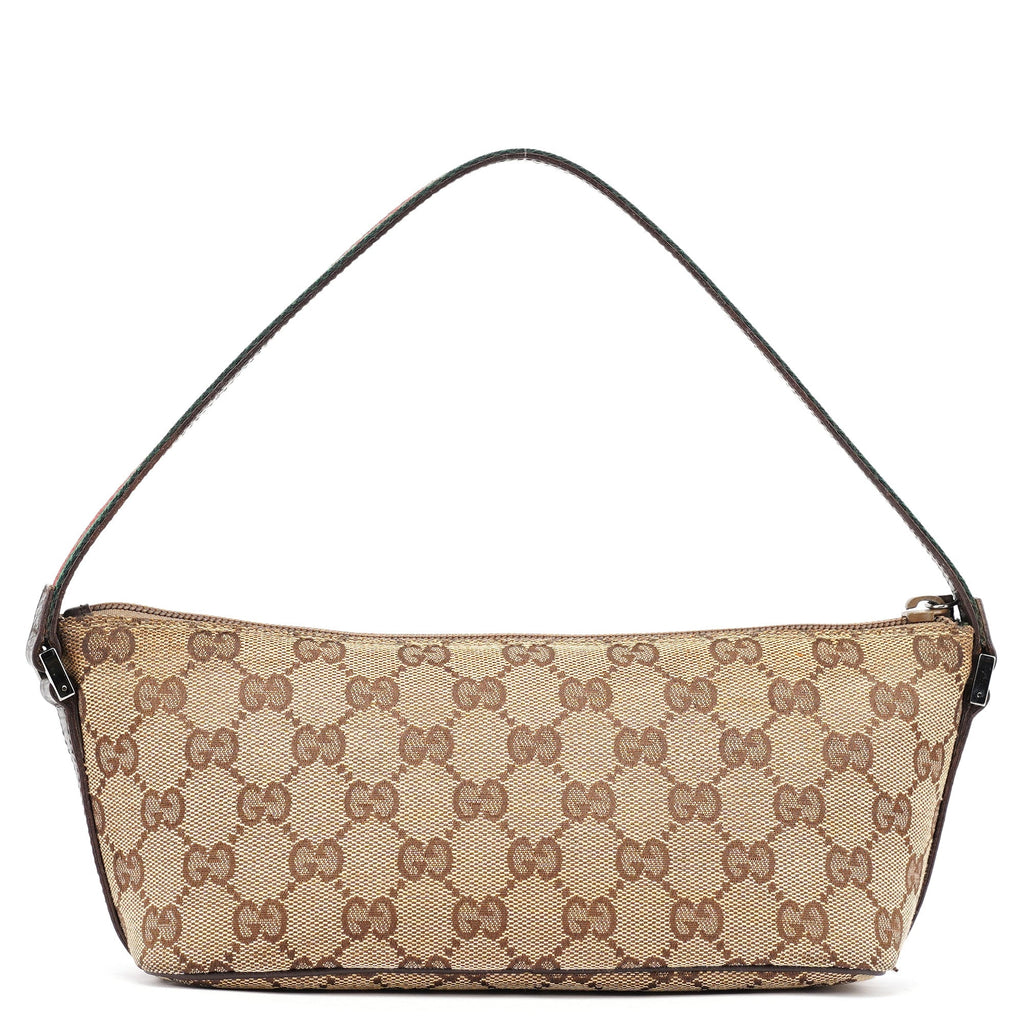 141809 Beige GG Boat Pochette