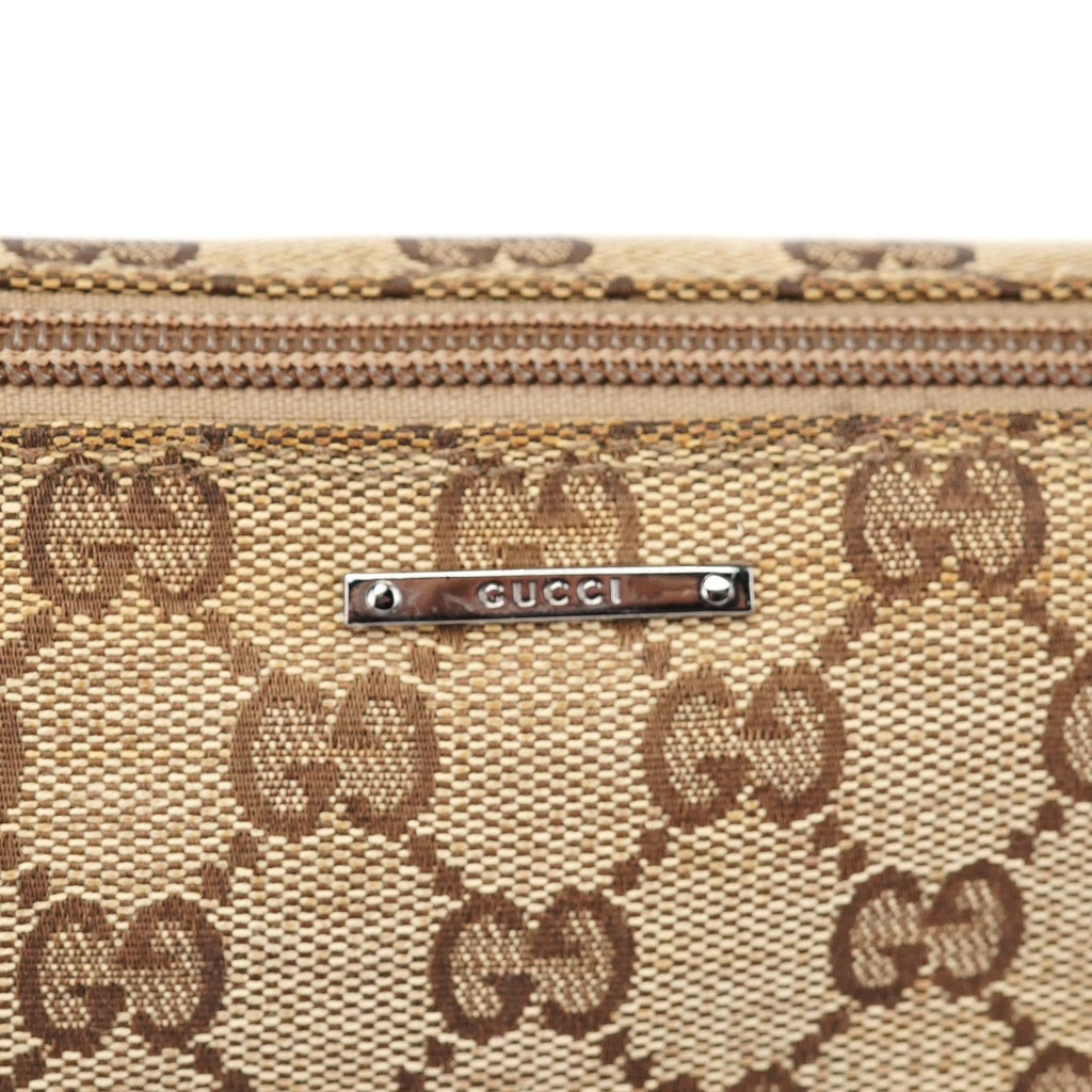 141809 Beige GG Boat Pochette