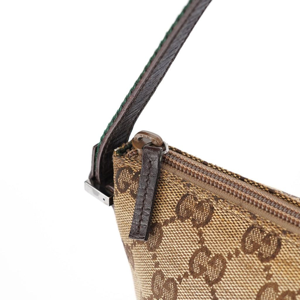 141809 Beige GG Boat Pochette