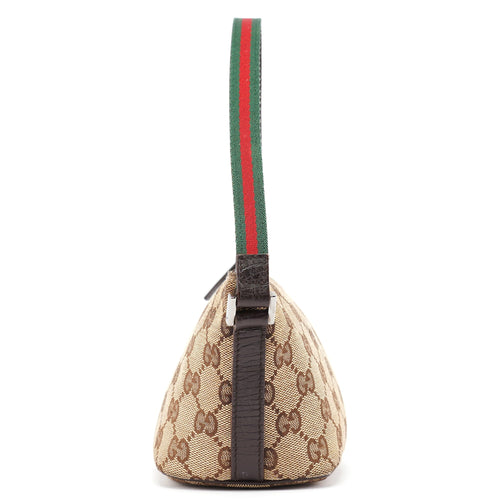 141809 Beige GG Boat Pochette