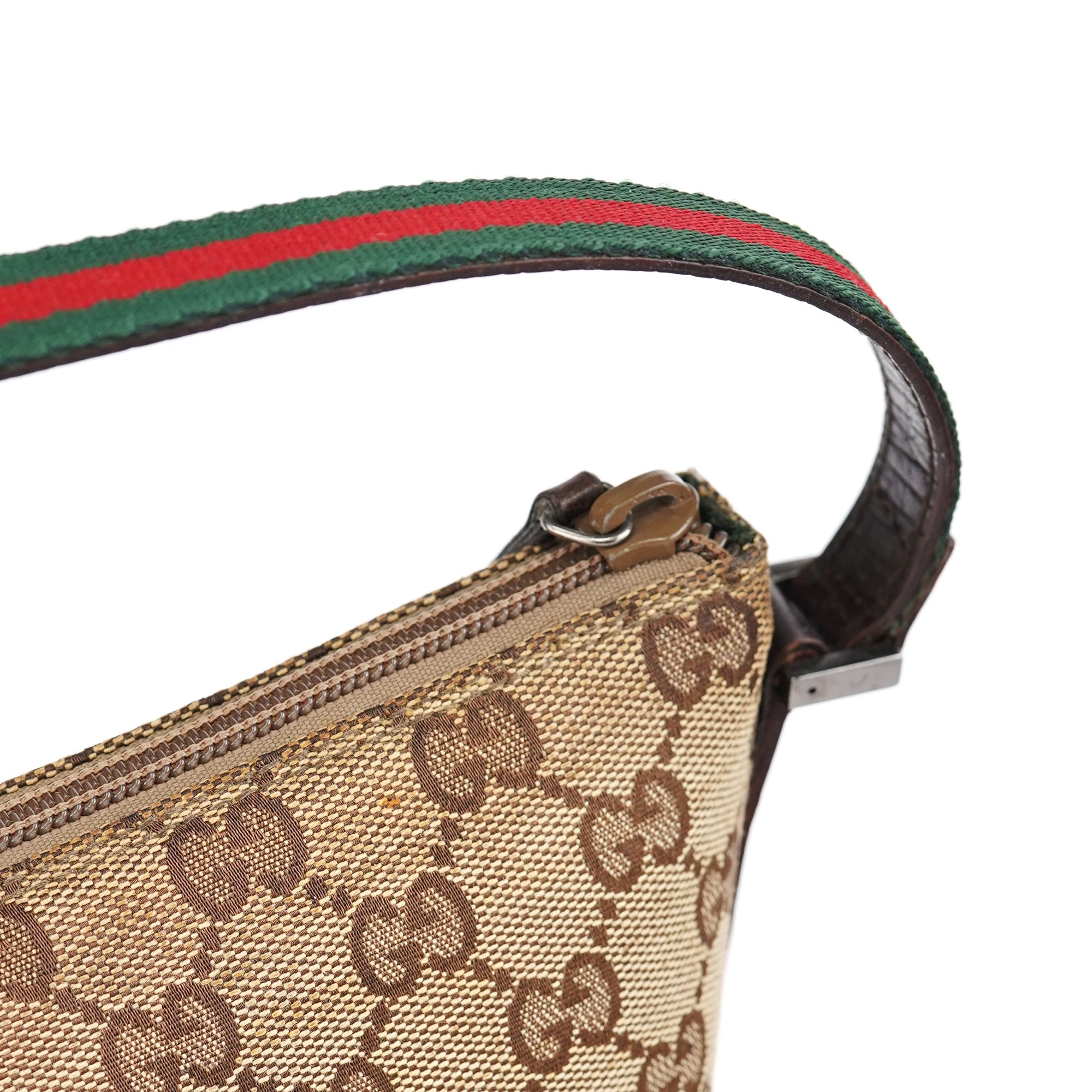 141809 Beige GG Boat Pochette