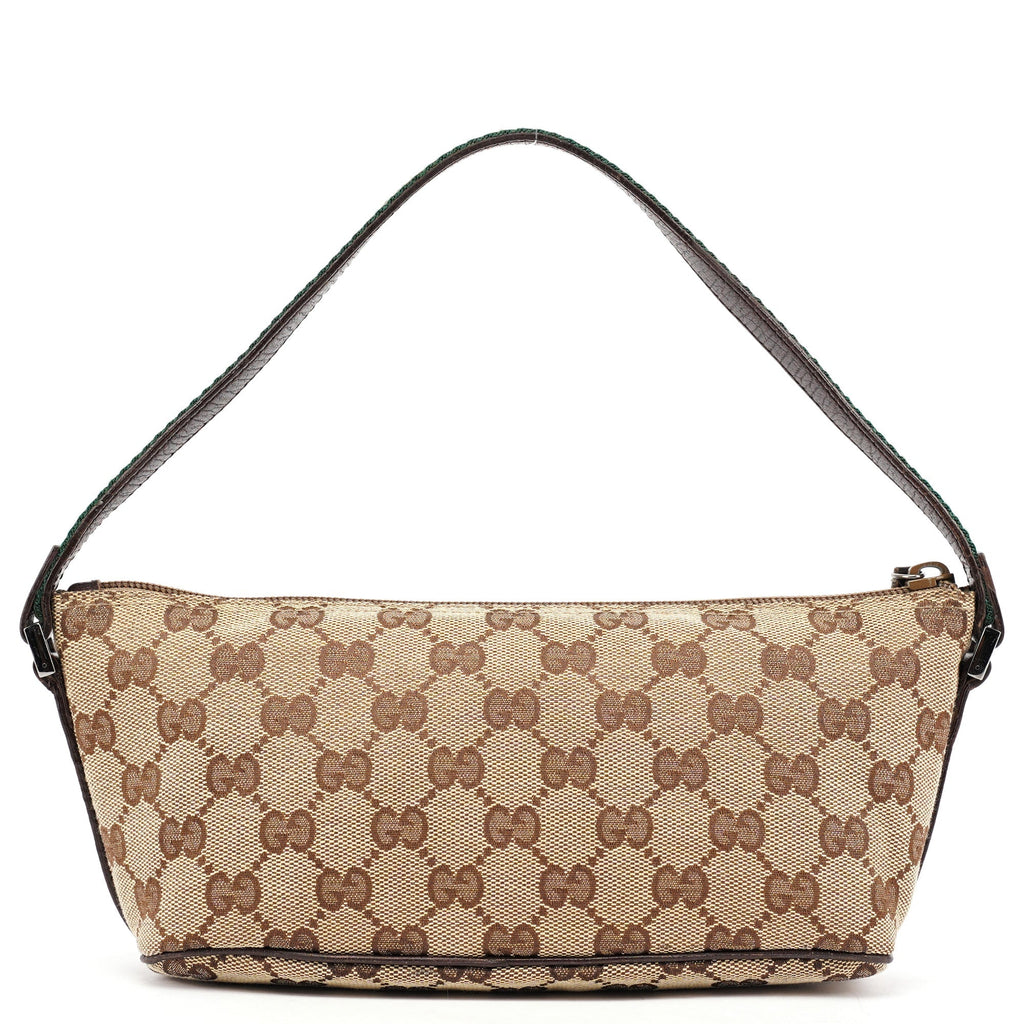 141809 Beige GG Boat Pochette