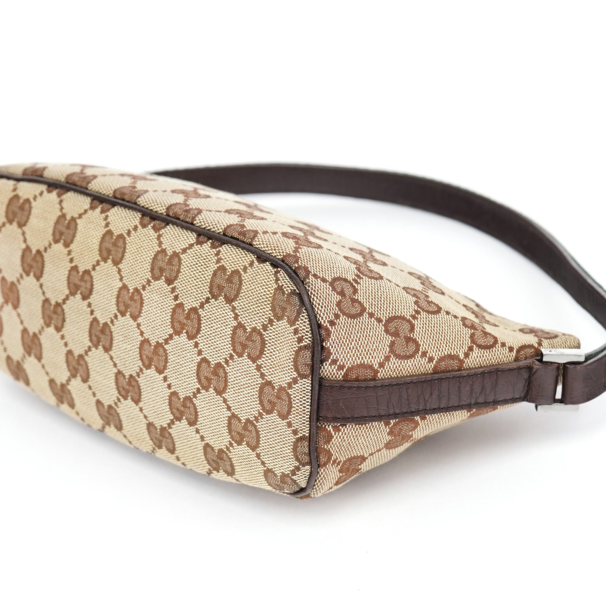 141809 Beige GG Boat Pochette