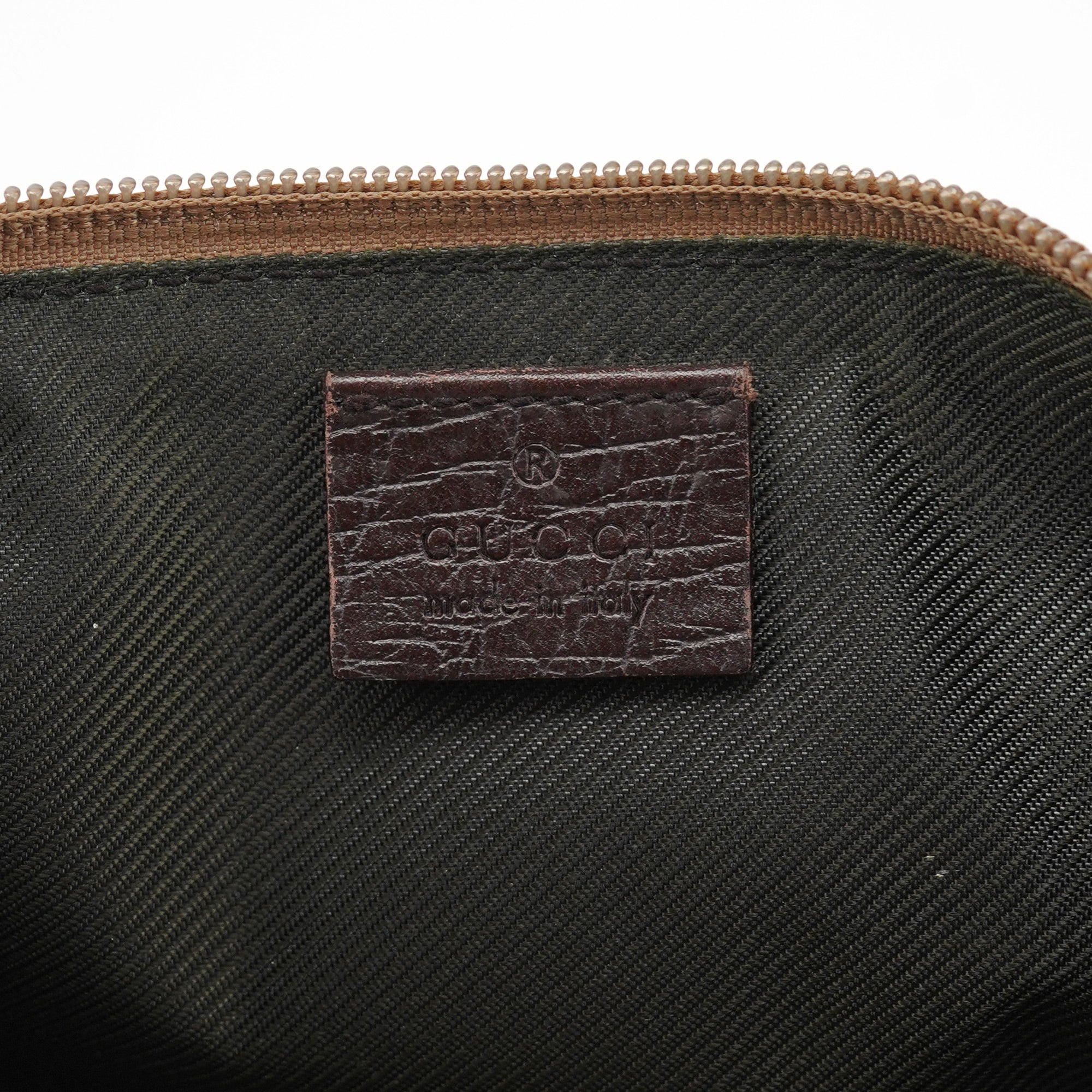 141809 Beige GG Boat Pochette