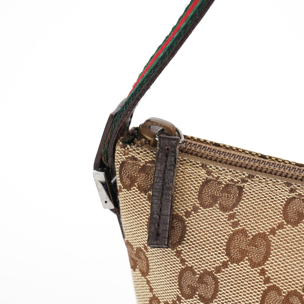 141809 Beige GG Boat Pochette