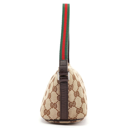 141809 Beige GG Boat Pochette